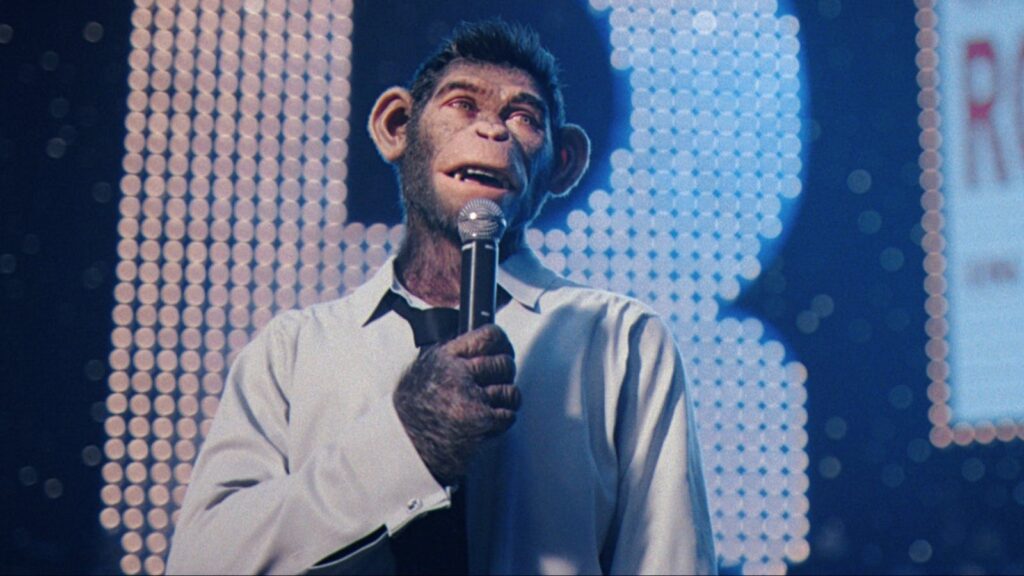 ¿Por qué Robbie Williams es un Mono en su biopic?