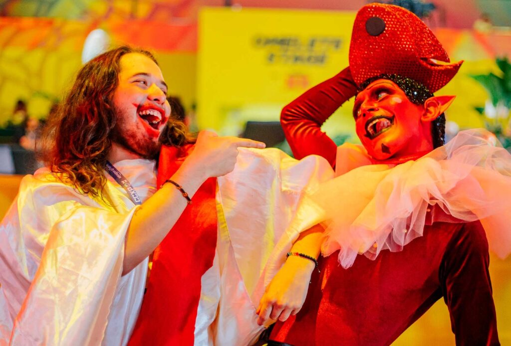 Cosplay cortesía de ccxp